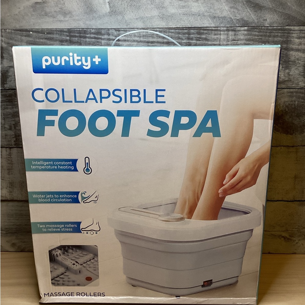 Purity+ Collapsible Foot Spa